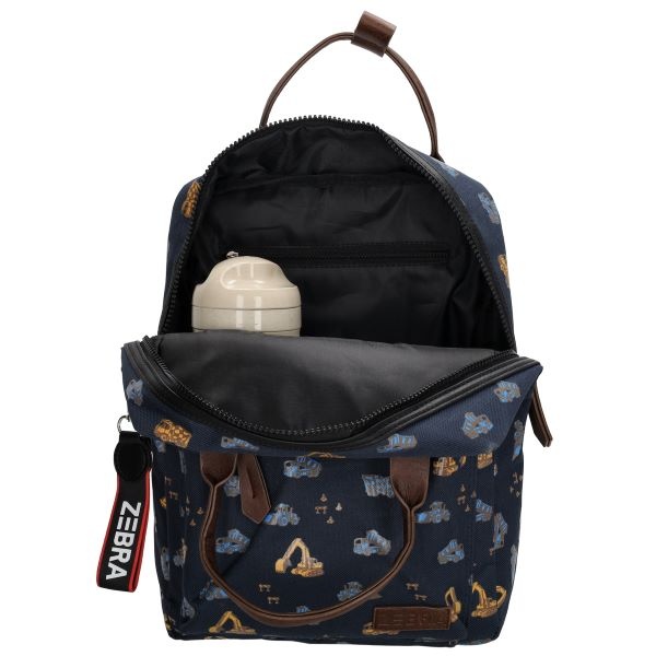 Zebra Trends Boys Rugzak bouwvoertuigen