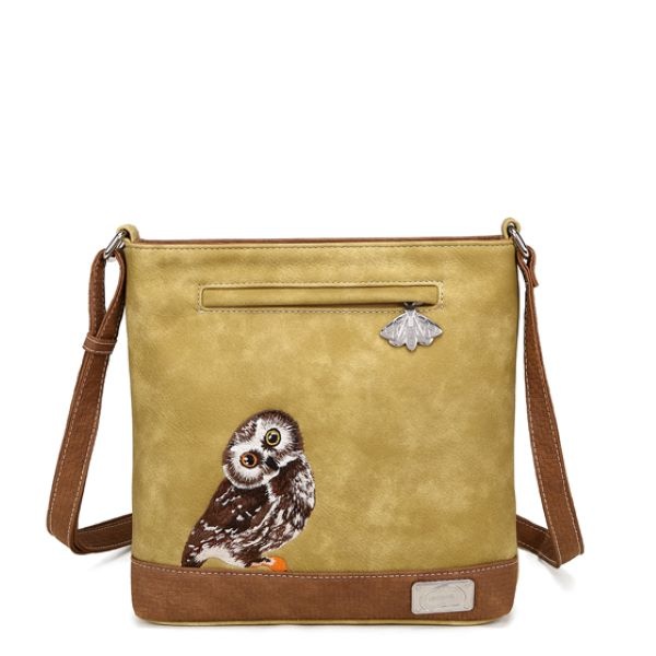 Hi Di Hi Schoudertas Appetizer yellow/cognac APP23