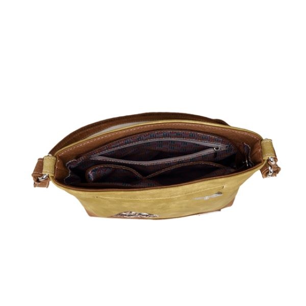 Hi Di Hi Schoudertas Appetizer yellow/cognac APP23