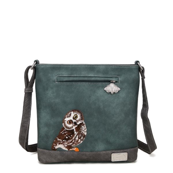 Hi Di Hi Schoudertas Appetizer  d.blue/grey APP24