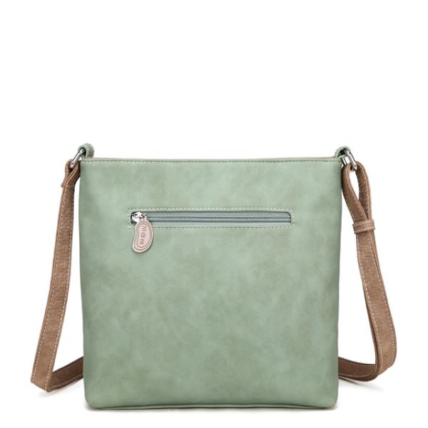 Hi Di Hi Schoudertas Appetizer  l.Green/brown APP25