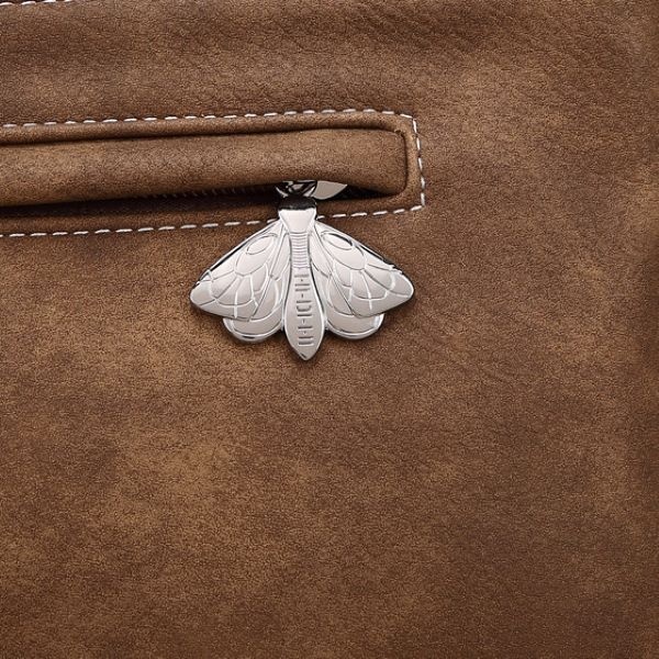 Hi Di Hi Schoudertas Appetizer d.brown/purple  APP26