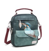 Hi Di Hi Schoudertas Traveller TRV14 d. blue/aqua