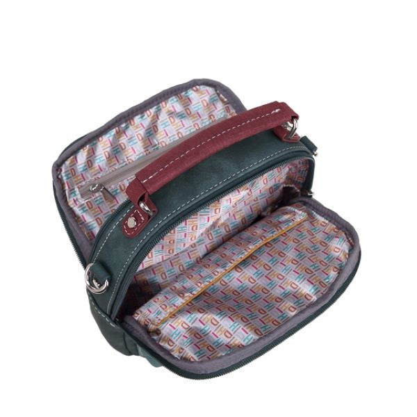 Hi Di Hi Schoudertas Traveller TRV14 d. blue/aqua