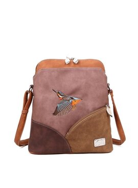 Hi Di Hi Schoudertas Whistle WH01 Lilac/Cognac