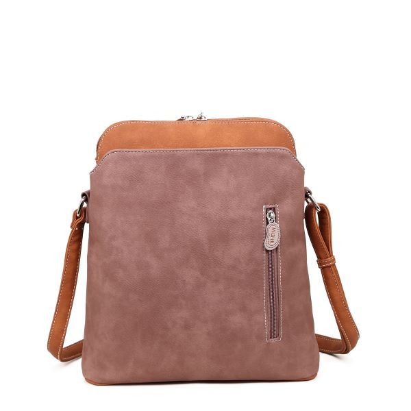 Hi Di Hi Schoudertas Whistle WH01 Lilac/Cognac