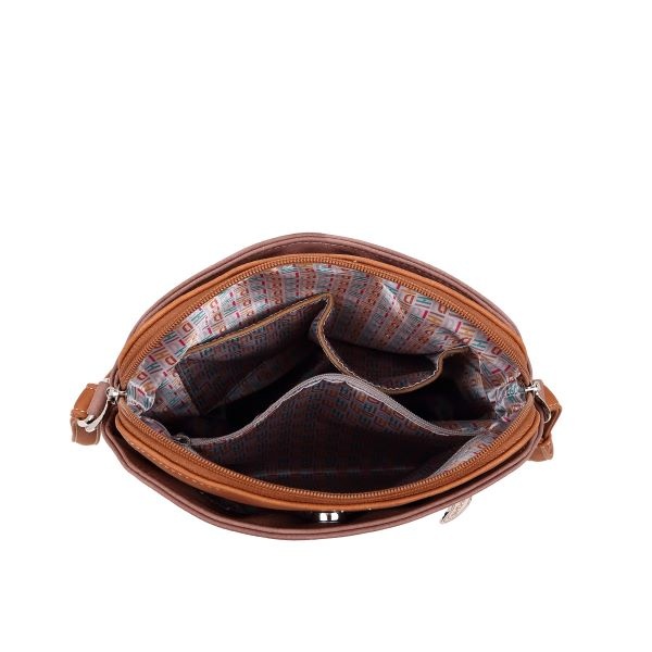 Hi Di Hi Schoudertas Whistle WH01 Lilac/Cognac