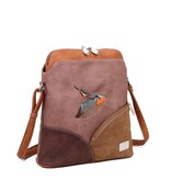 Hi Di Hi Schoudertas Whistle WH01 Lilac/Cognac