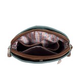 Hi Di Hi Schoudertas Whistle WH02 aqua/d.brown