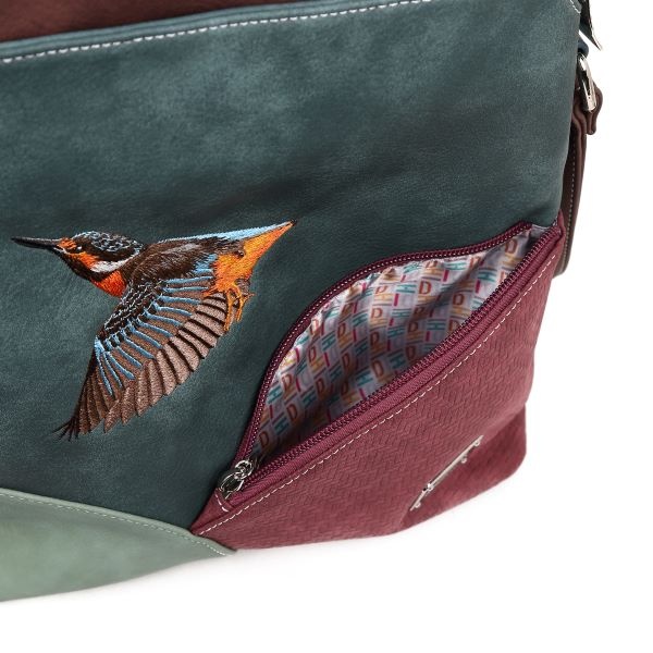 Hi Di Hi Schoudertas Whistle WH03 d.blue/purple