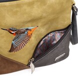 Hi Di Hi Schoudertas Whistle WH04 yellow/d.grey