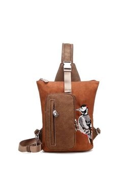 Hi Di Hi Slingbag/rugzak Drummer DR05 cognac/brown