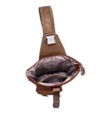 Hi Di Hi Slingbag/rugzak Drummer DR05 cognac/brown