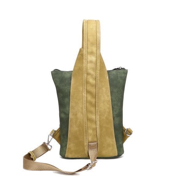 Hi Di Hi Slingbag/rugzak Drummer DR07 d.green/yellow