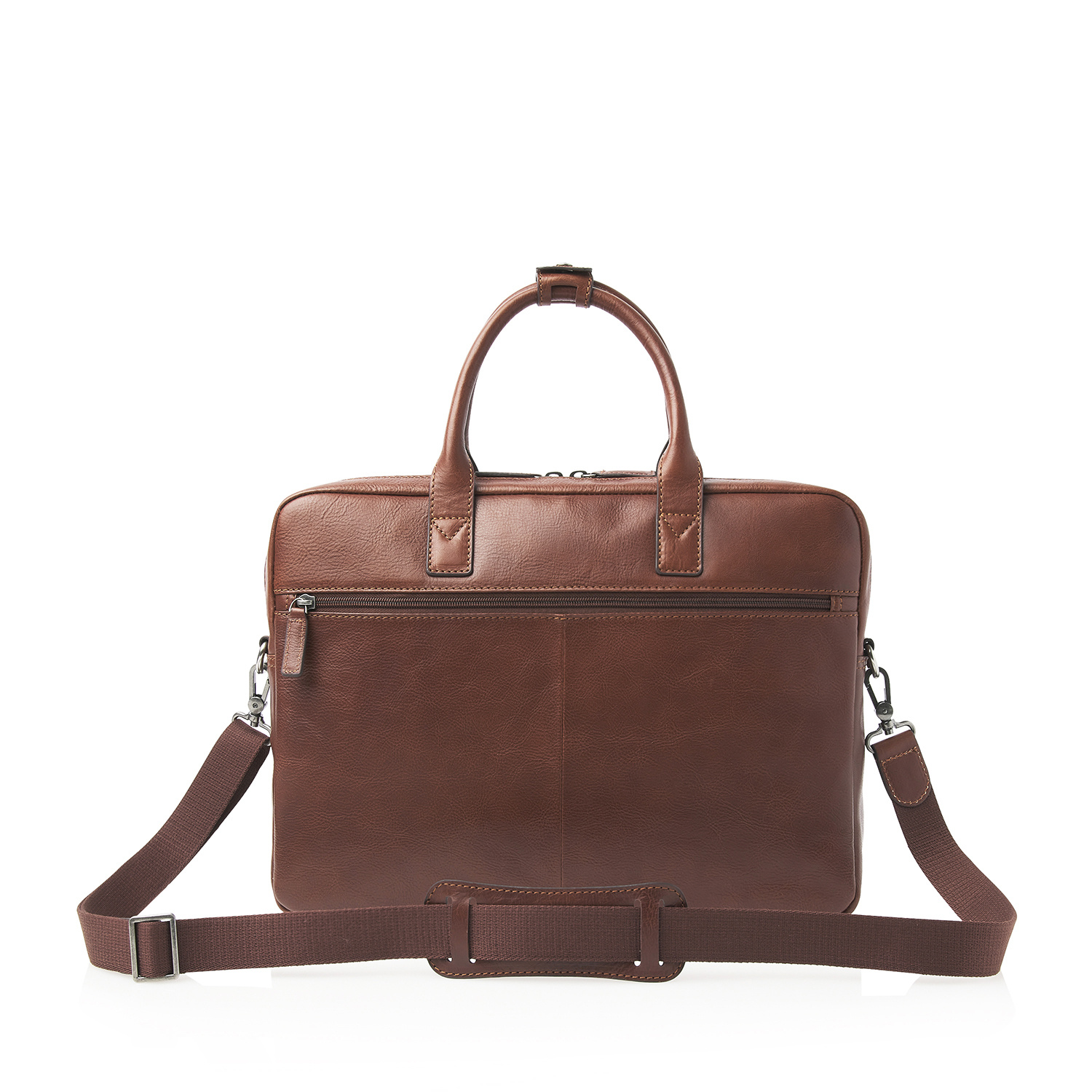 Castelijn & Beerens Laptoptas 15,6" RFID | lichtbruin. Special edition.