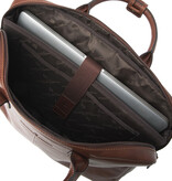 Castelijn & Beerens Laptoptas 15,6" RFID | lichtbruin. Special edition.