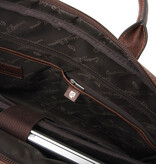 Castelijn & Beerens Laptoptas 15,6" RFID | lichtbruin. Special edition.