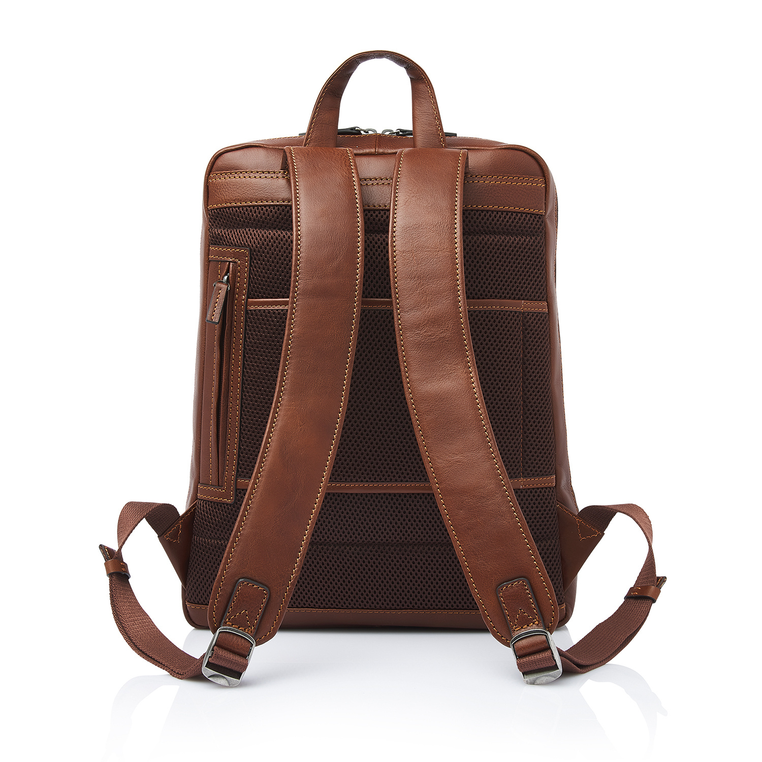 Castelijn & Beerens Laptoprugzak 15,6" RFID | lichtbruin. Special Edition