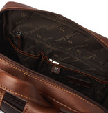 Castelijn & Beerens Laptoprugzak 15,6" RFID | lichtbruin. Special Edition