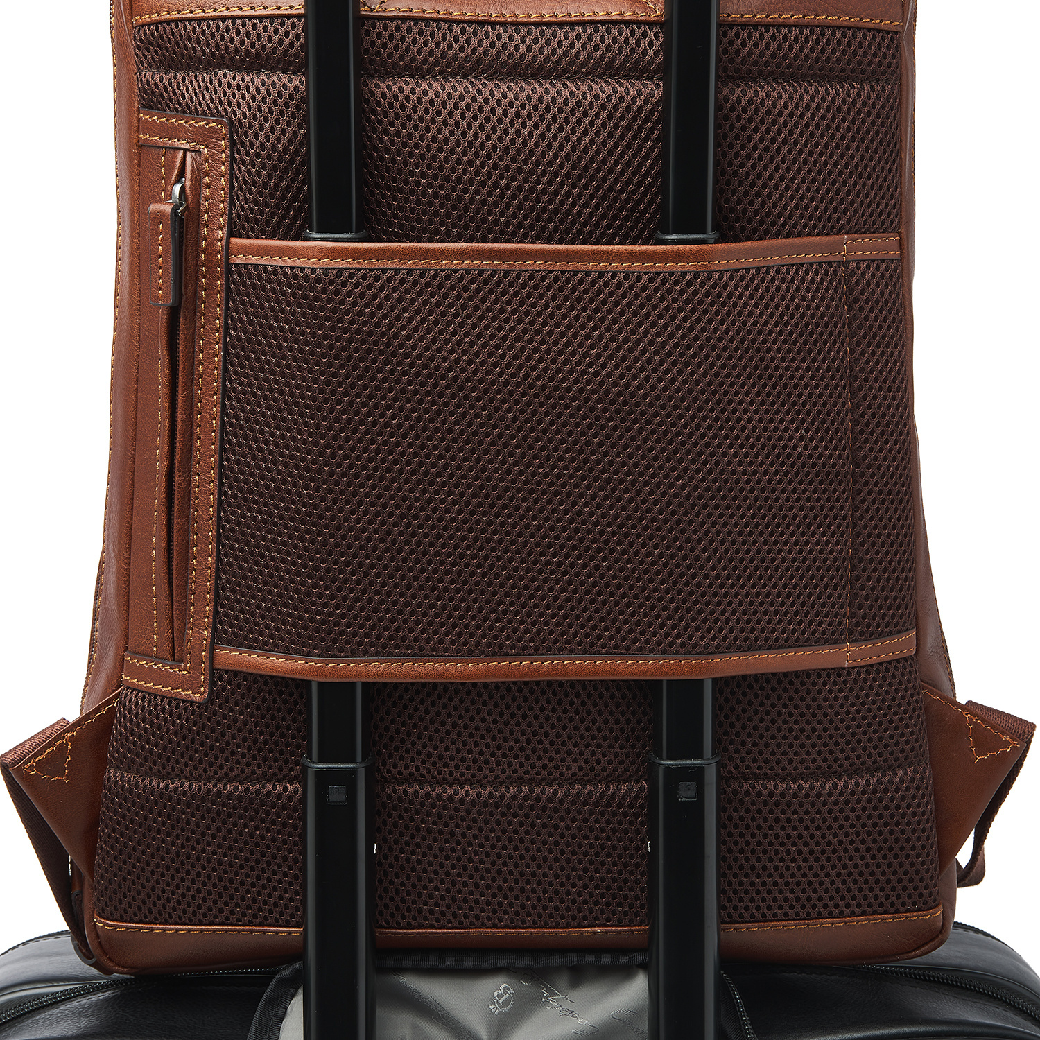 Castelijn & Beerens Laptoprugzak 15,6" RFID | lichtbruin. Special Edition