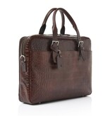 Castelijn & Beerens Laptoptas 15,6 inch Laptoptas 15,6" RFID | mocca limited edition
