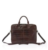 Castelijn & Beerens Laptoptas 15,6 inch Laptoptas 15,6" RFID | mocca limited edition