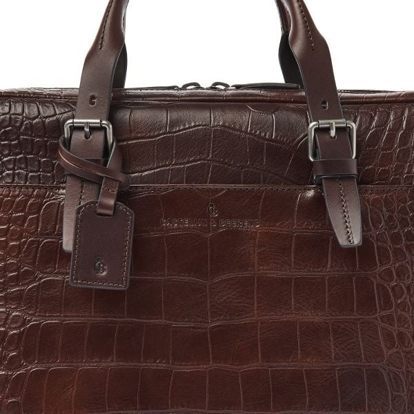 Castelijn & Beerens Laptoptas 15,6 inch Laptoptas 15,6" RFID | mocca limited edition