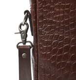 Castelijn & Beerens Laptoptas 15,6 inch Laptoptas 15,6" RFID | mocca limited edition