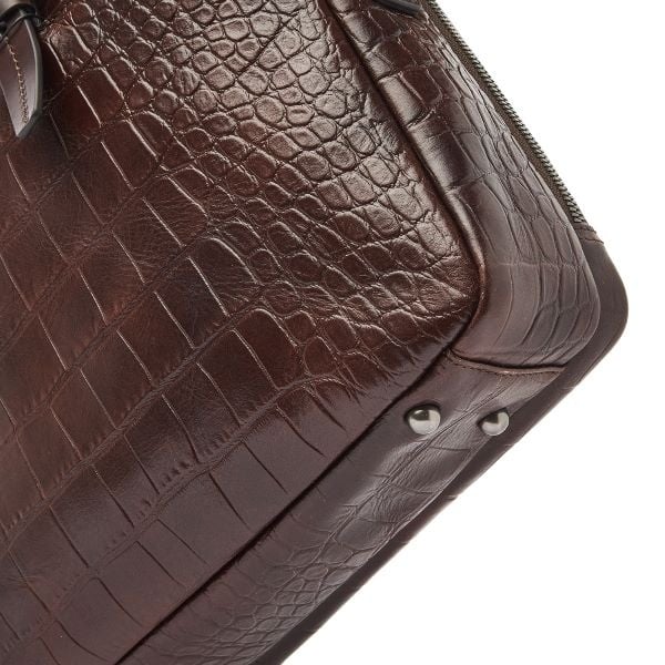 Castelijn & Beerens Laptoptas 15,6 inch Laptoptas 15,6" RFID | mocca limited edition