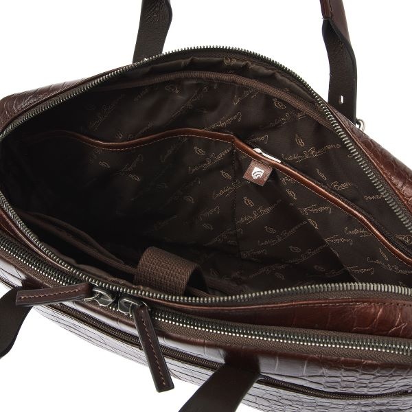 Castelijn & Beerens Laptoptas 15,6 inch Laptoptas 15,6" RFID | mocca limited edition