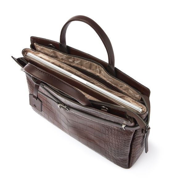 Castelijn & Beerens Dames Laptoptas 15,6 inch Laptoptas 15,6" RFID | mocca limited edition - Copy