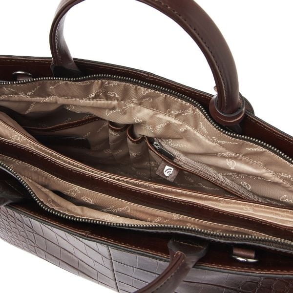 Castelijn & Beerens Dames Laptoptas 15,6 inch Laptoptas 15,6" RFID | mocca limited edition - Copy