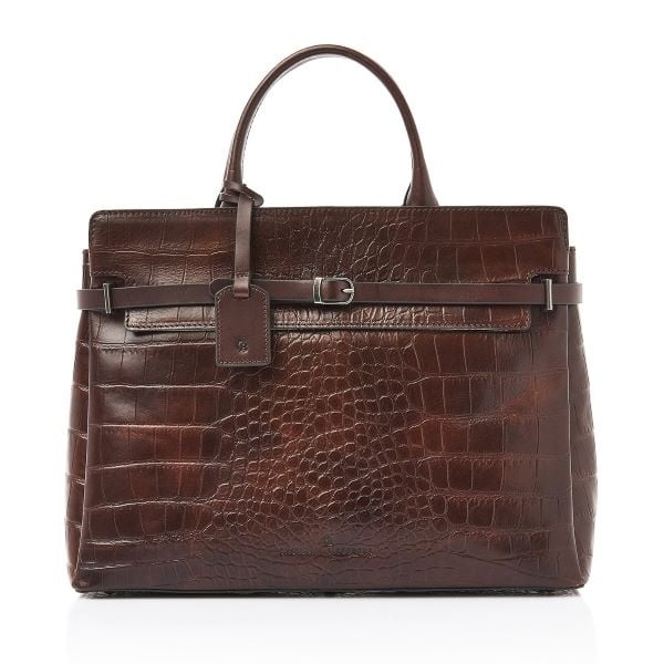 Castelijn & Beerens Dames Laptoptas 15,6 inch Laptoptas 15,6" RFID | mocca limited edition - Copy