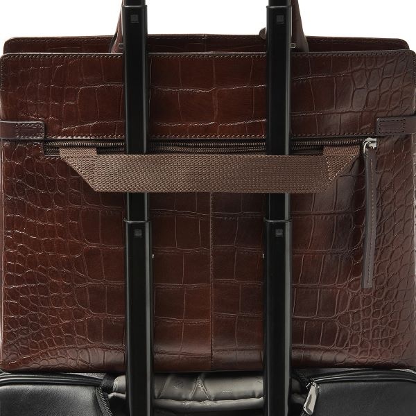 Castelijn & Beerens Dames Laptoptas 15,6 inch Laptoptas 15,6" RFID | mocca limited edition - Copy