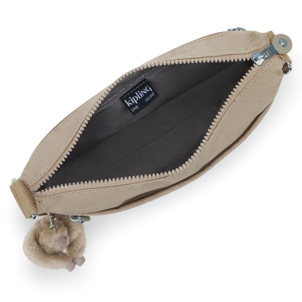 Kipling Arto Schoudertas Cross Body soft Taupe