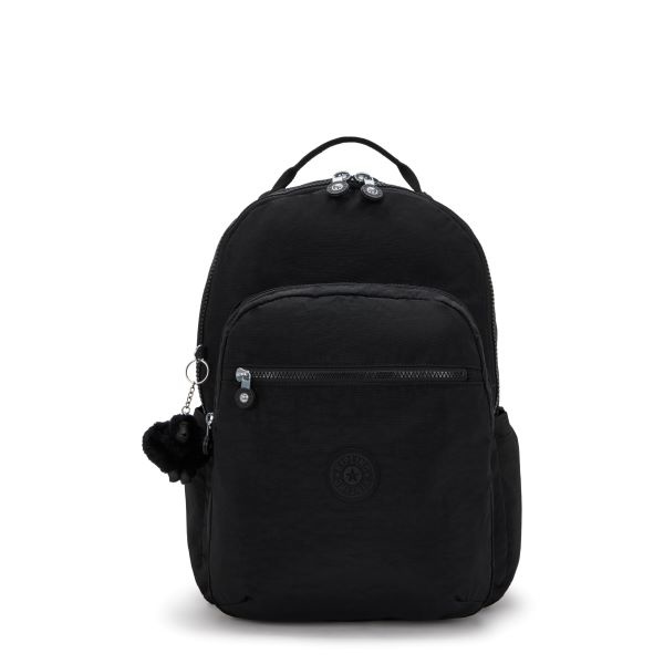Kipling SEOUL Grote Rugzak Met Laptop Bescherming Black