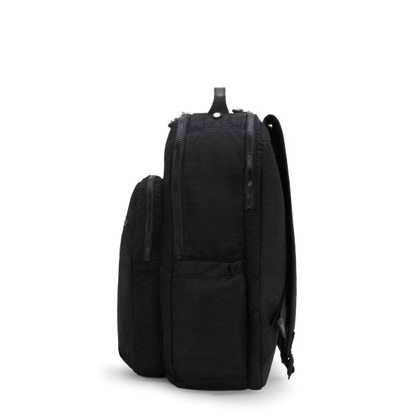 Kipling SEOUL Grote Rugzak Met Laptop Bescherming Black