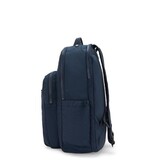 Kipling SEOUL Grote Rugzak Met Laptop Bescherming Blue Bleu