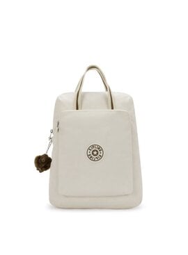 Kipling KAZUKI Middelgrote rugzak met laptopbescherming soft sand