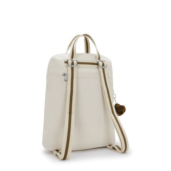 Kipling KAZUKI Middelgrote rugzak met laptopbescherming soft sand