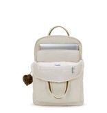 Kipling KAZUKI Middelgrote rugzak met laptopbescherming soft sand