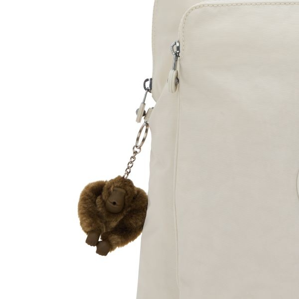 Kipling KAZUKI Middelgrote rugzak met laptopbescherming soft sand