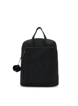 Kipling KAZUKI Middelgrote rugzak met laptopbescherming black noir