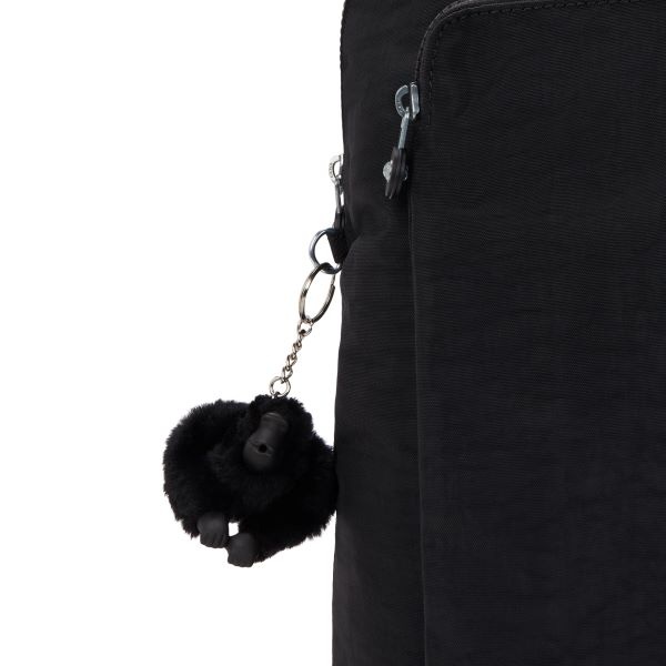 Kipling KAZUKI Middelgrote rugzak met laptopbescherming black noir