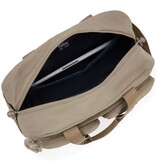 Kipling DEFEA XL Middelgrote weekendtas met laptopvak , soft taupe