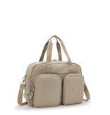 Kipling DEFEA XL Middelgrote weekendtas met laptopvak , soft taupe