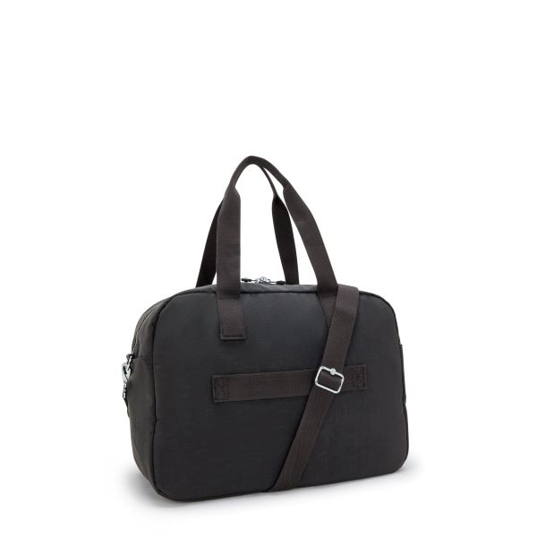 Kipling DEFEA XL Middelgrote weekendtas met laptopvak , Black