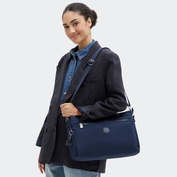 Kipling ELYSIA WORK S Kleine werktas met laptopbescherming, Infinite Blue