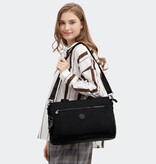 Kipling ELYSIA WORK S Kleine werktas met laptopbescherming, Infinite Black