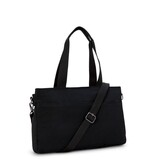 Kipling ELYSIA WORK S Kleine werktas met laptopbescherming, Infinite Black